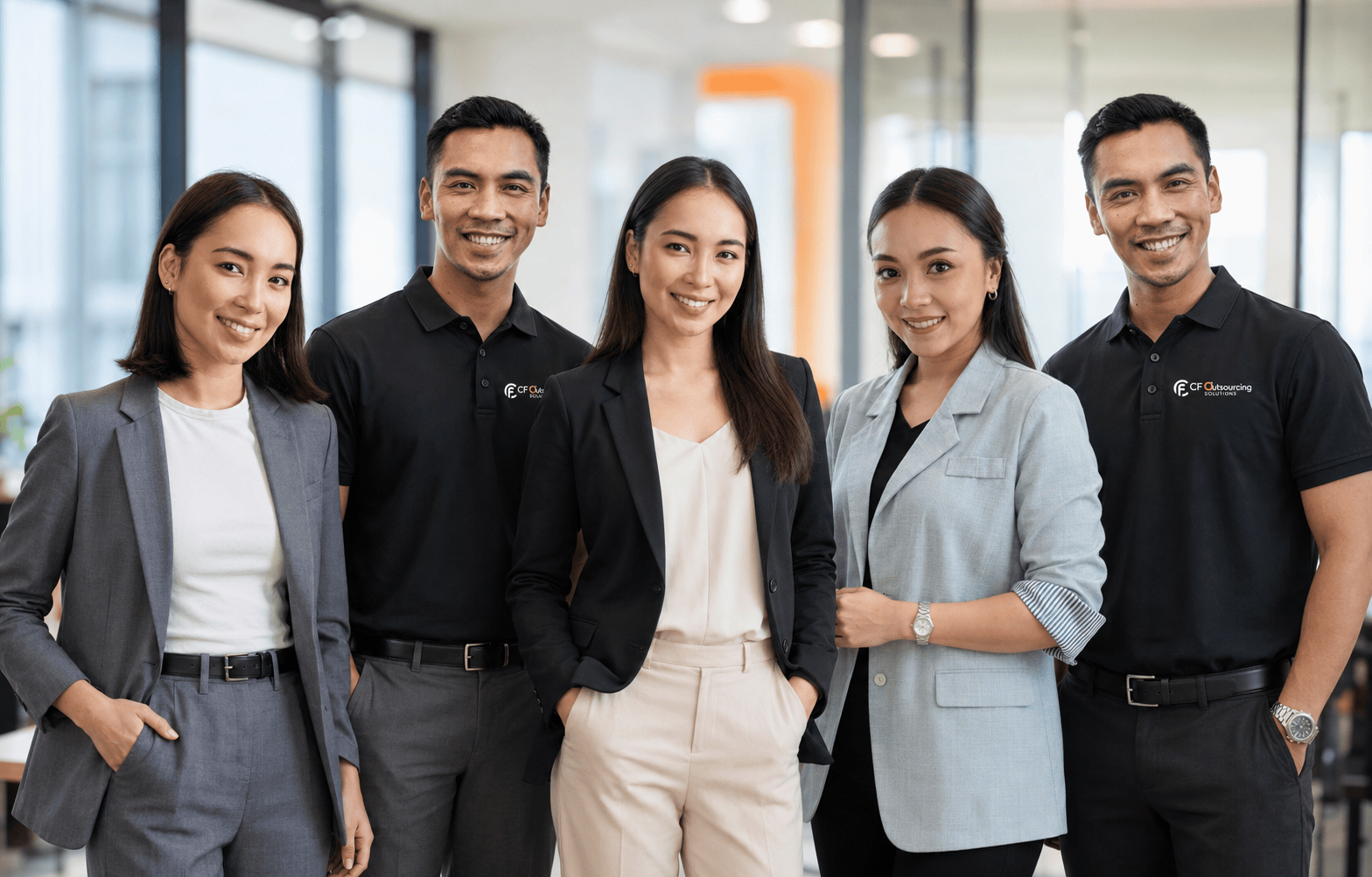 CF operators working from the Philippines delivery site